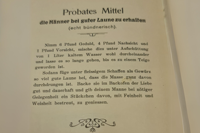 Humor in Kochbüchern