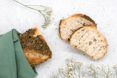 Kräuterbaguette