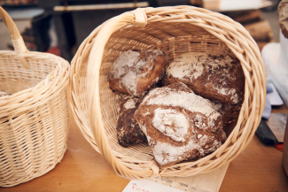 Brot im Korb